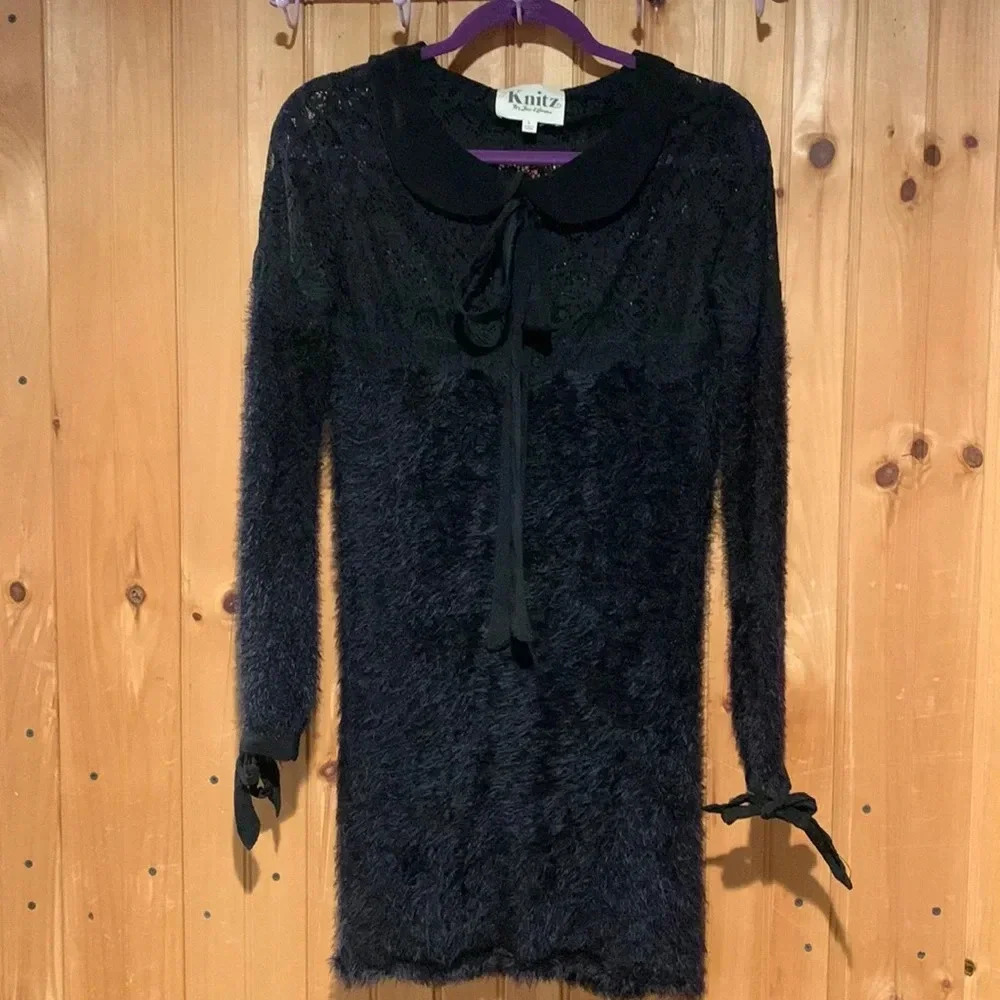 FOR LOVE & LEMONS Claudine knit mini dress